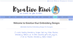 Desktop Screenshot of kreativekiwi.com