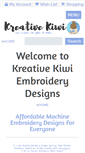 Mobile Screenshot of kreativekiwi.com